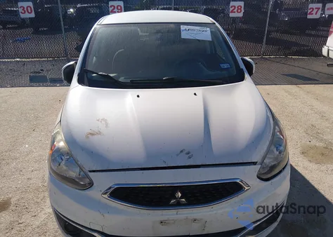 2018 Mitsubishi Mirage Es из США, поврежденный, VIN ML32A3HJ0JH013597